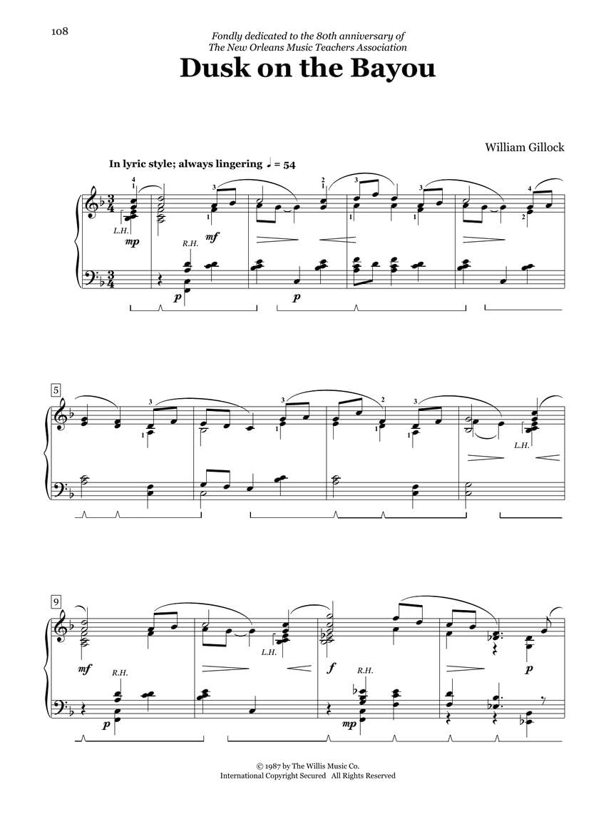 Accent on Gillock Complete - All Eight Volumes in One