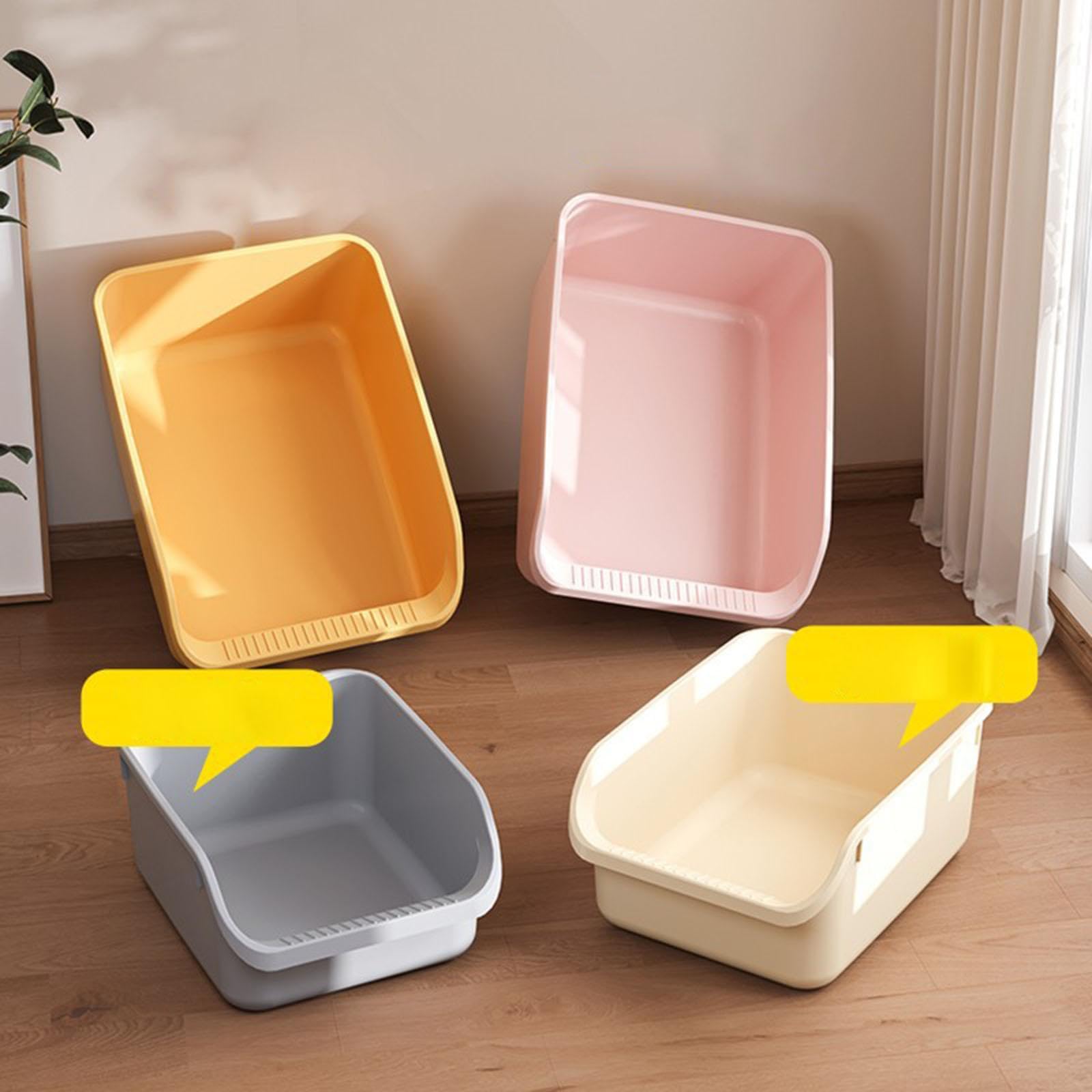 Chatière Portable avec Parois surélevées, Gris