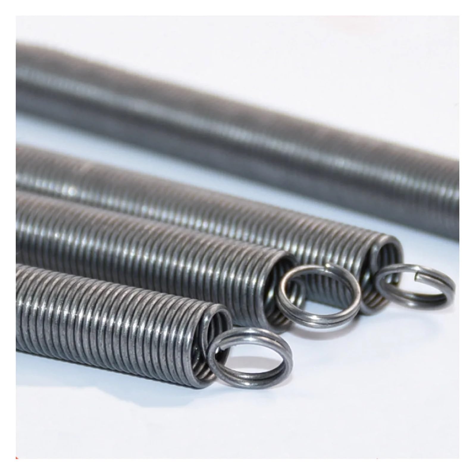 Zugzugfeder, 300 mm lang, Doppelschraubenfedern, Drahtdurchmesser 0,3/0,4/0,5/0,6/0,7/0,8/0,9, Außendurchmesser 3–9, Stahlmaterial(0.8 x 10 x 300mm,20 PCS)