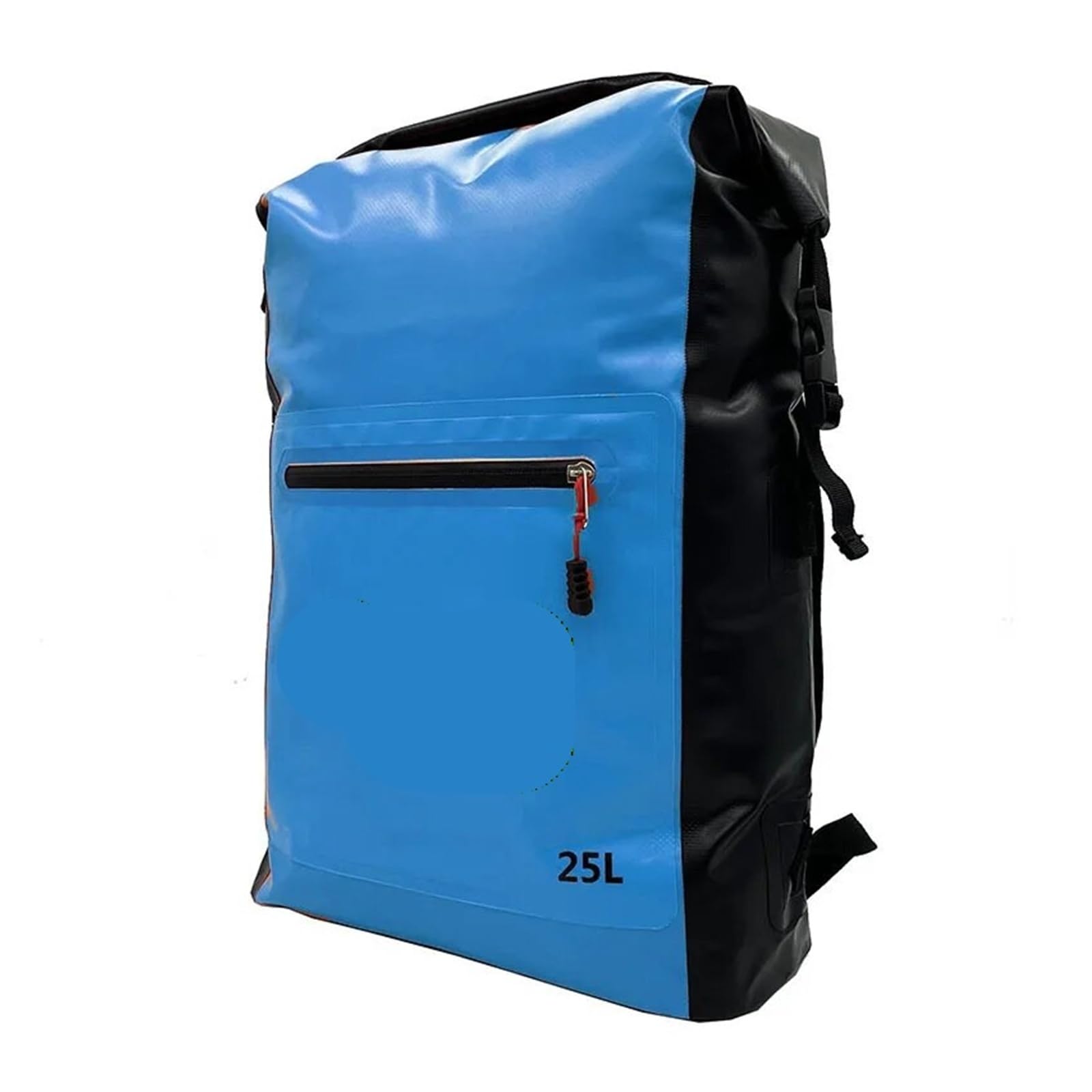 Zaino impermeabile con borsa, canoa sacco resistente all'acqua e nuoto(Orange)