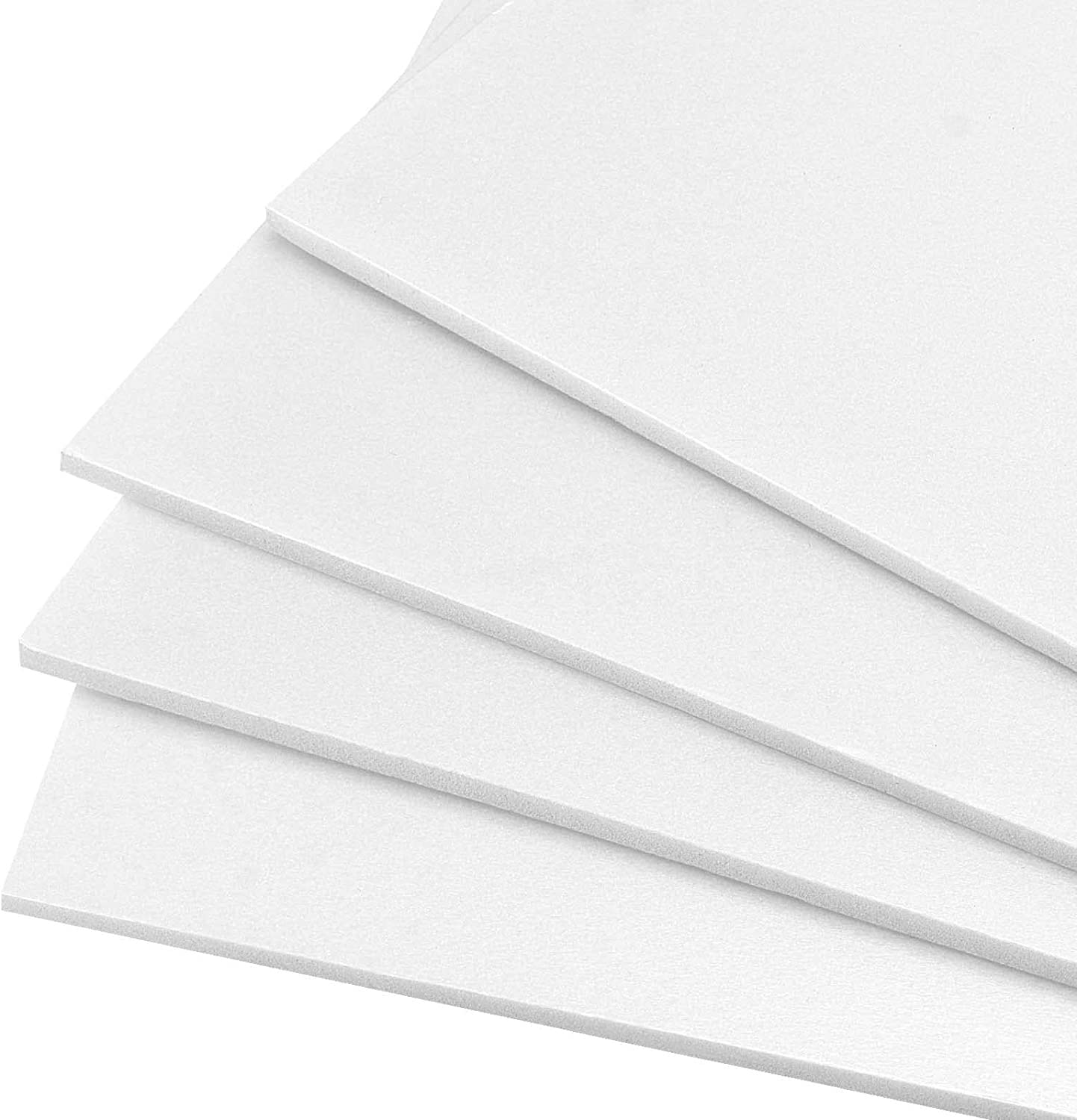 Paquete de 5 tableros de espuma blanca, tablero de estera de poliestireno de 300 x 400 mm de grosor