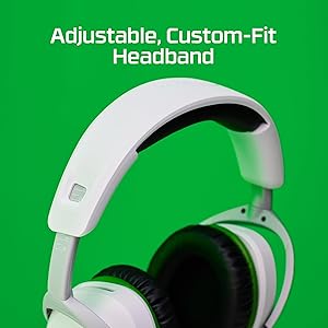 HyperX CloudX Stinger 2 Gaming Headset for Xbox Licensed, Signature Comfort, Adjustable Headband, Wired, White