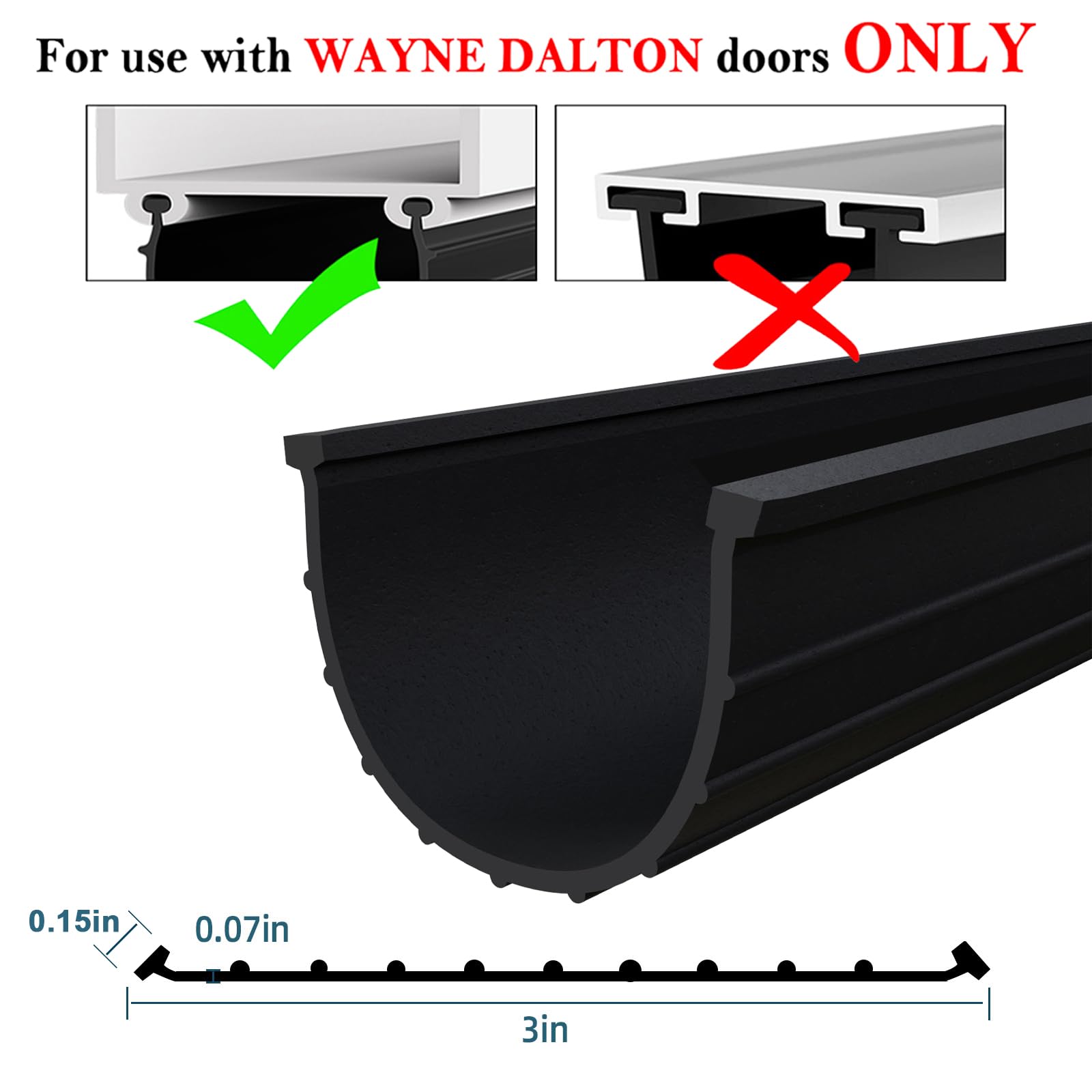 Wayne Dalton Garage Door Bottom Sealnull