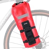 ZEFAL Sacoche Velo Cadre + Sac à Dos Étanche 6 L - Support Universel et Sacoche Fourche Velo Étanche pour Gravel et Bikepacking - 1