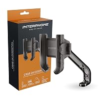 INTERPHONE - Supporto Crab 26 Mirror Bolt portatelefono da specchietto per scooter con sgancio rapido