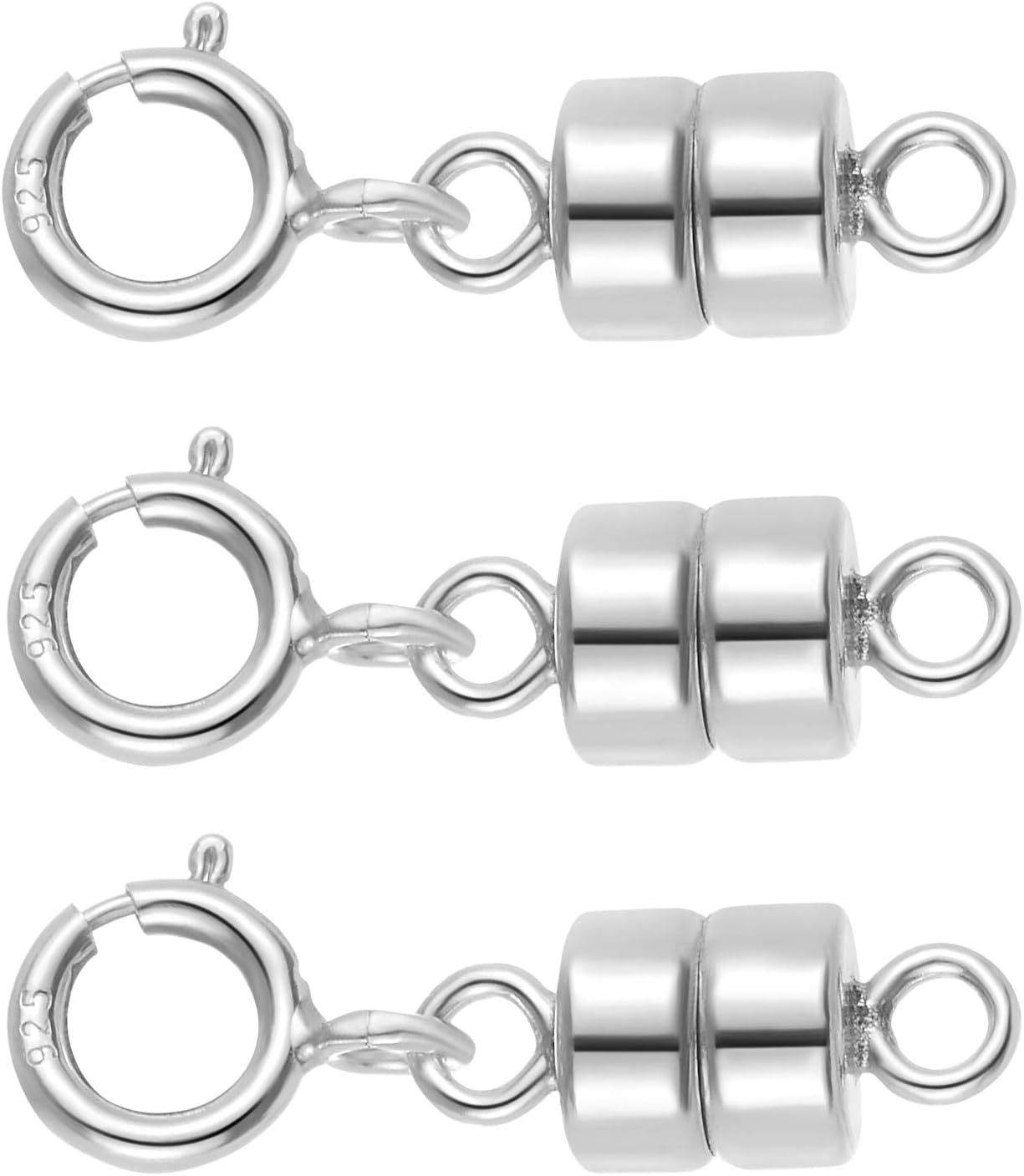 VIOSI Magnetic Necklace Clasps And Closures - Chain Extender Jewelry Clasp Converter - 14K Yellow Gold, Yellow Gold Filled or Sterling Silver