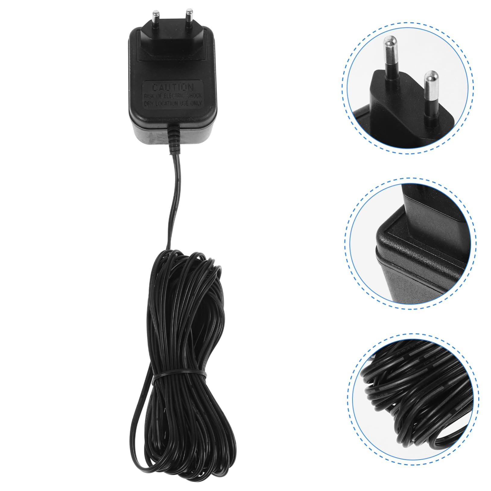 500mah Adaptador de Corriente Negro para 24v Timbre Blink