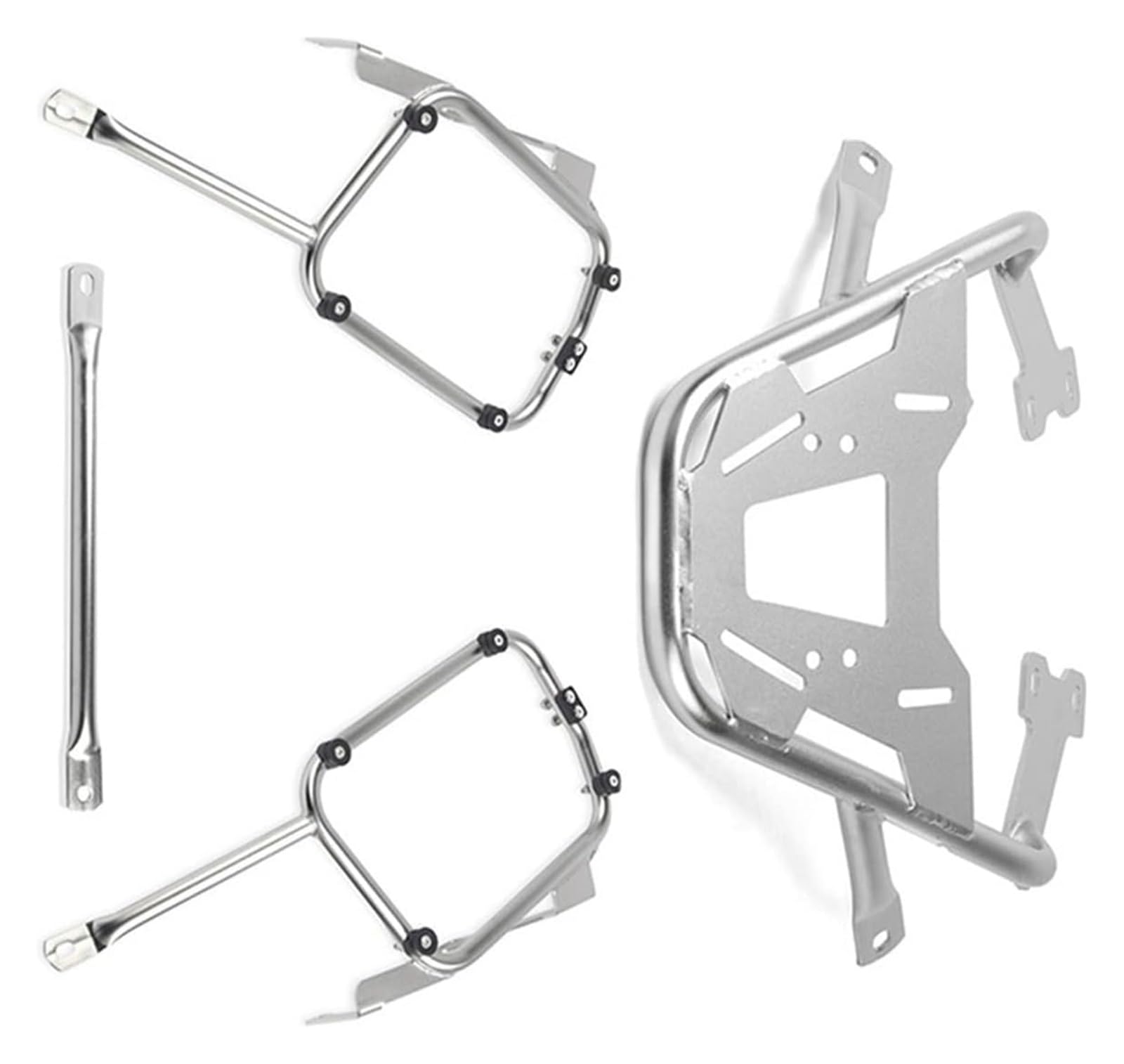para CB500X 2019-2020 Portaequipajes Traseros Alforjas Laterales Bastidor De Caja Superior Soporte Alforja Acero Portapacchi Moto