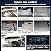 Twinkle & Meteor Starlight Headliner Kit for Car 0.03in x 9.8ft 750 Strands for Ambient Interior Decor 16W RGBW Fiber Optic Star Light Engine, 200 White Shooting Stars