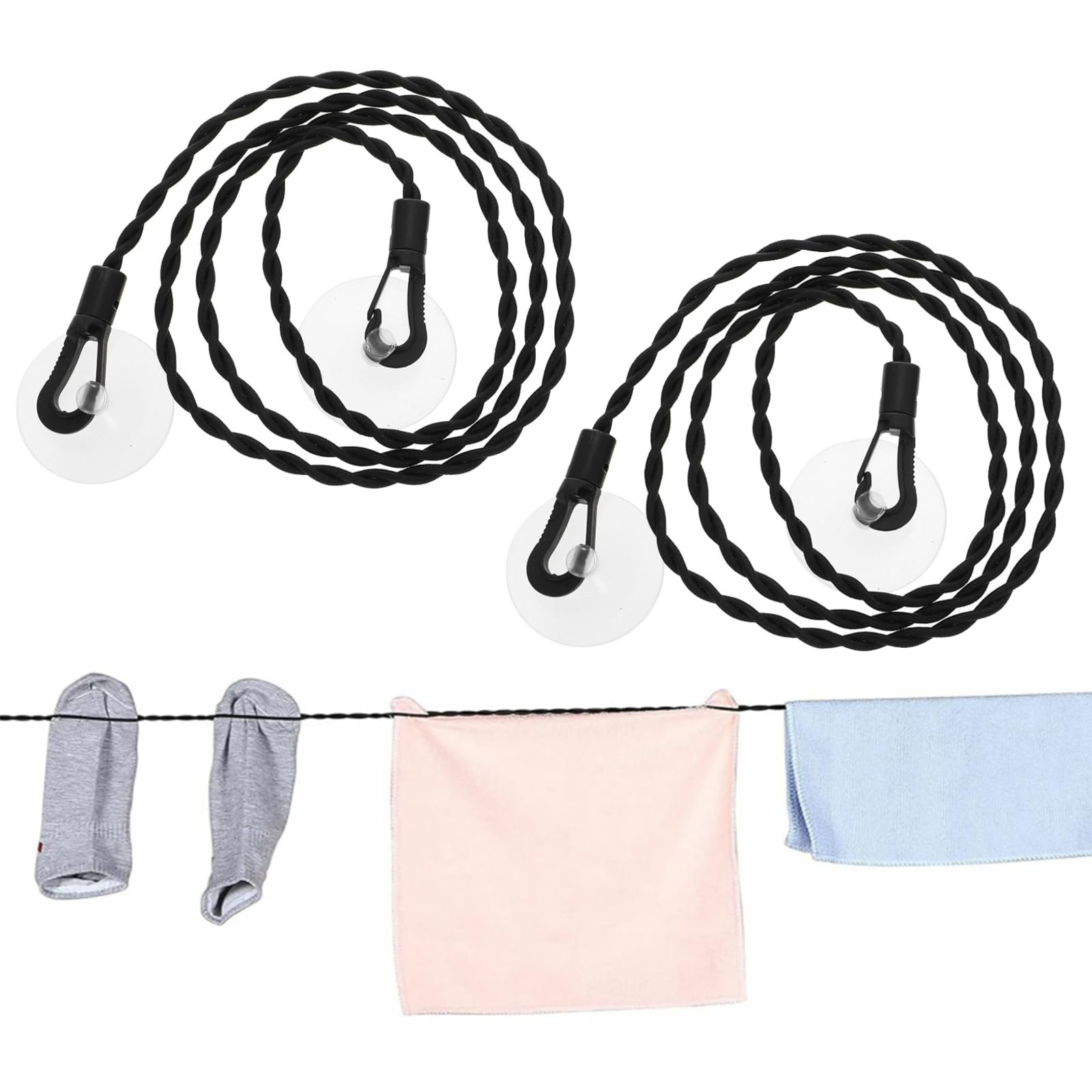 2 Pack Travel Washing Line Travel Clothes Line HolidayWashing Lines
