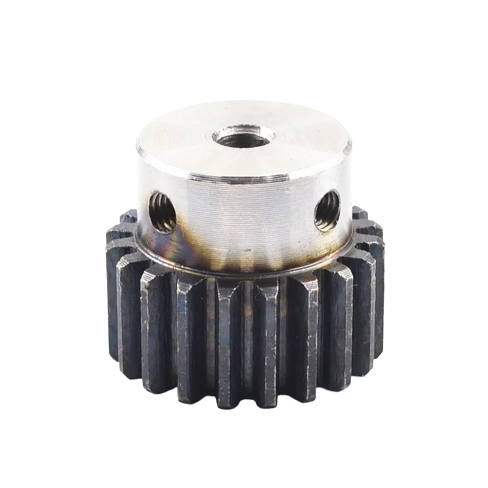 Bevel Gear Pinion Hardware Mechanical Spur Gear Pinion 1.5M 15T 18T 20T Mod 1.5 Right Teeth Hole 6/8/10/14/15/16 45# Steel Major Gear Gear Rack Transmission(20T Inner Hole 15mm)