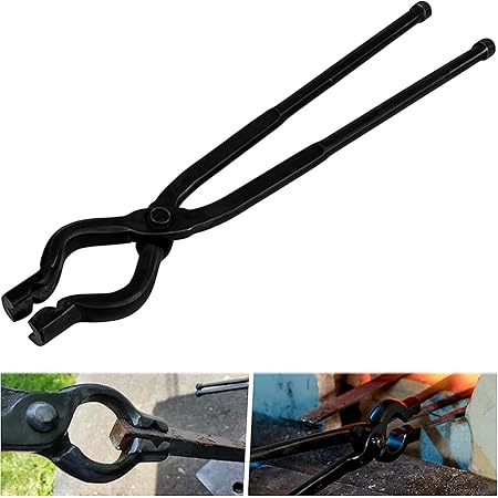 17 Zoll Schmiedezange V-Bit - Für Messerherstellung & Schmiedearbeiten