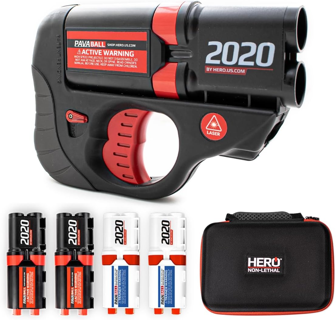 HERO 2020: Non-Lethal Gun for Home and Self-Defense