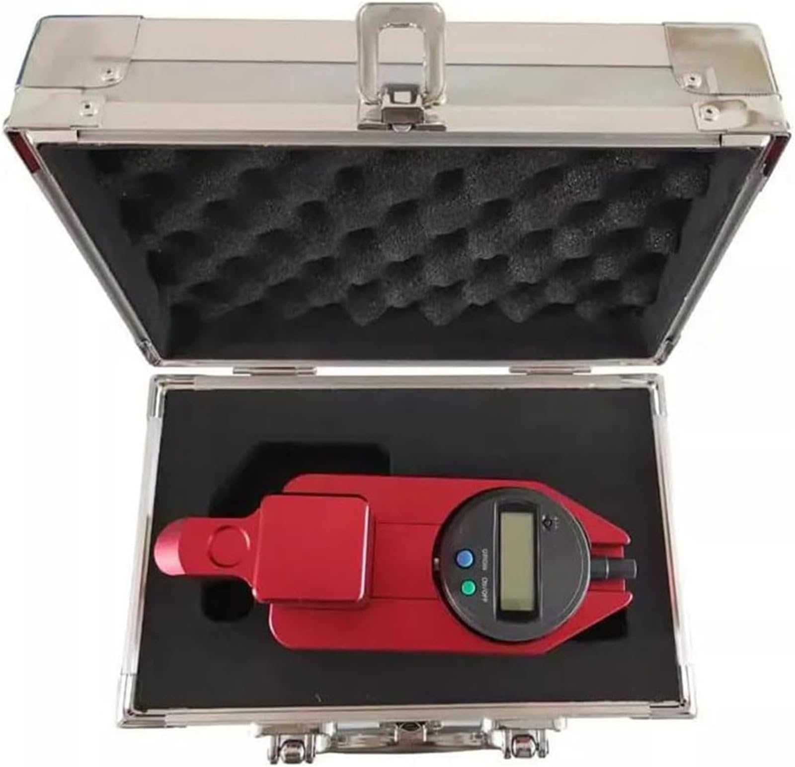 ZHJOPP Pavement Marking Thickness Gauge - Digital Tool for Measuring Reflective Tape and Road Sign Paint Thickness
