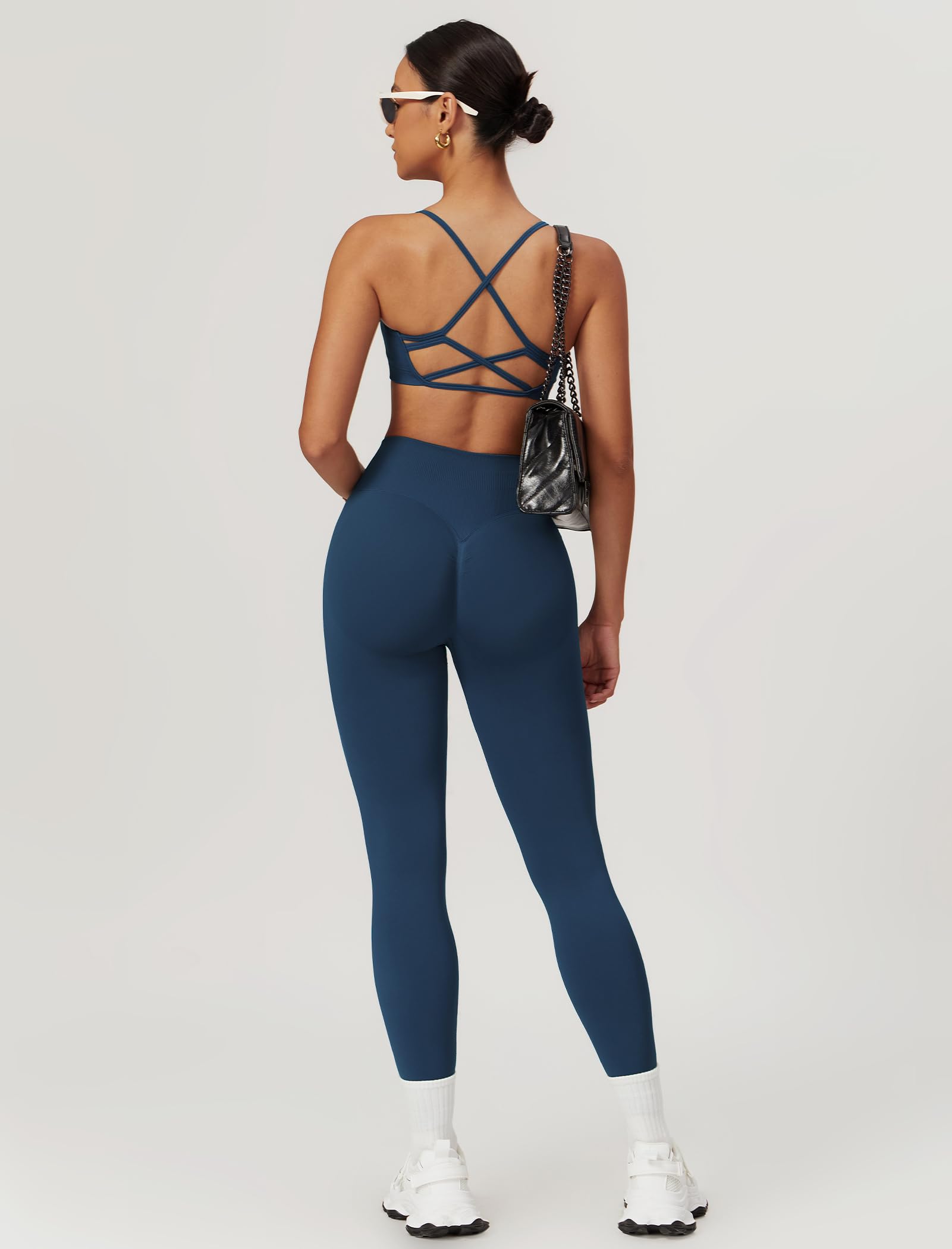 ABOCIW Mujer 68715amazon_xiyaus sin costuras (paquete de 2)