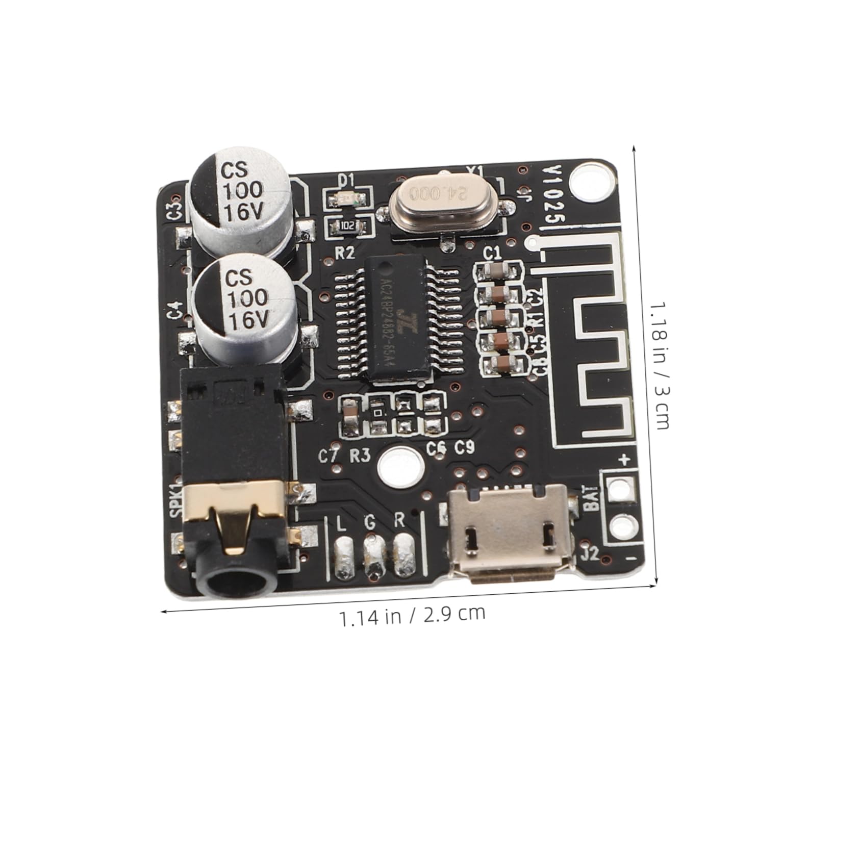 SOLUSTRE Audio Module for Car Speaker DIY Audio Board DIY Modification Accessories for Enhanced Sound Quality