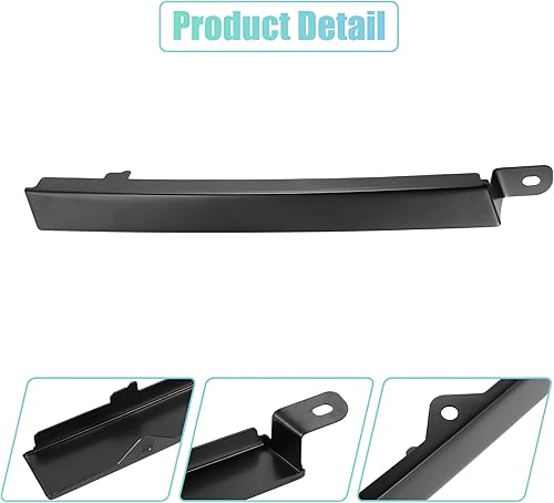 Miniatura 6 de X AUTOHAUX Par de faros delanteros inferiores parachoques rejilla de llenado lado del conductor para Toyota Tacoma 2WD 1997-2000 52513-35040