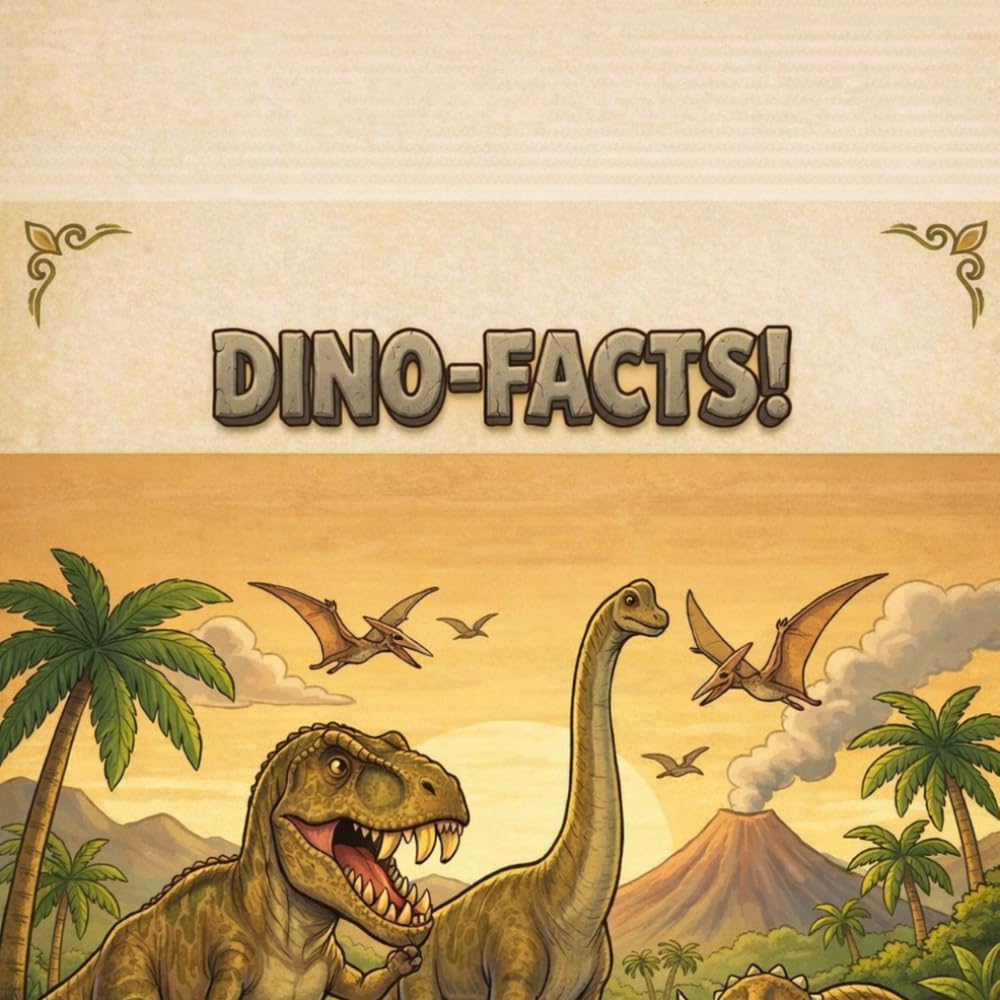 Dino-Facts!: A Fun-Filled Guide to 20 Amazing Dinosaurs for Kids of All Ages