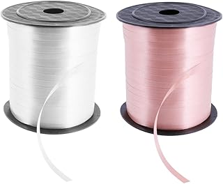 F Fityle 2 szt. wstążki prezentowe, wstążki do prezentów, wstążka na kokardki, taśma materiałowa, taśma dekoracyjna