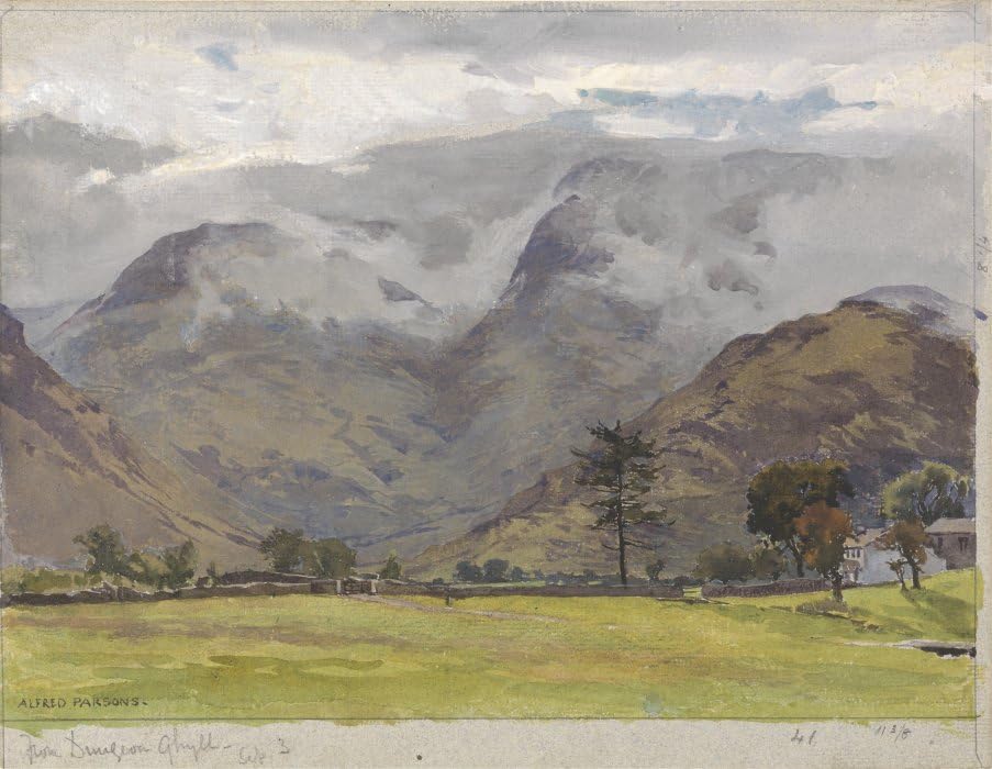 Peinture Dungeon Ghyll d'Alfred Parsons : créez un salon élégant avec cette toile 60x90