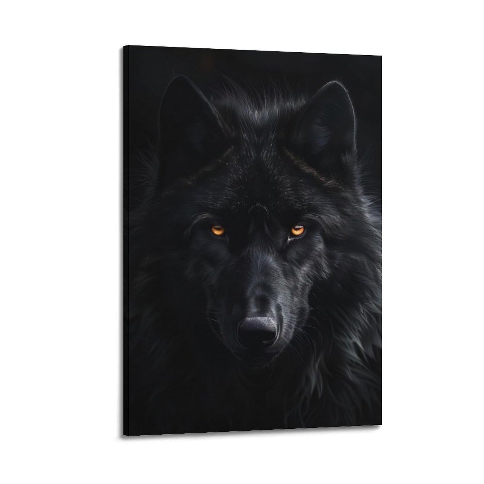 WZKTCL Animal Artwork Poster Ferocious Wolves Poster Decorative Painting Canvas Wall Posters And Art Picture Print Modern Family Bedroom Decor Posters 12x18inch(30x45cm)