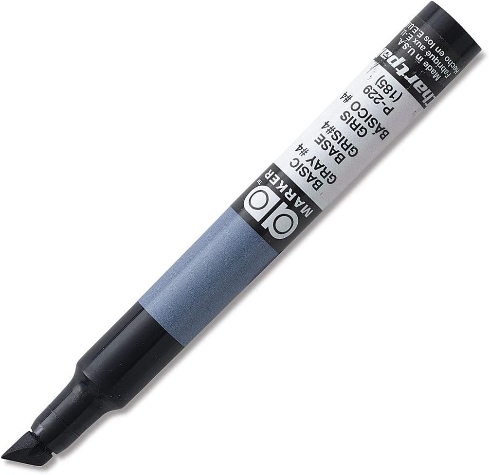 Chartpak AD Marker Individual - Basic Gray No. 4