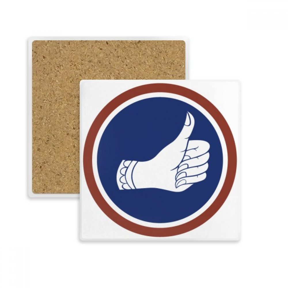 Coaster Tasse Absorbent en Pierre Hydrophobe Anti-Goutte Design Thaïlande