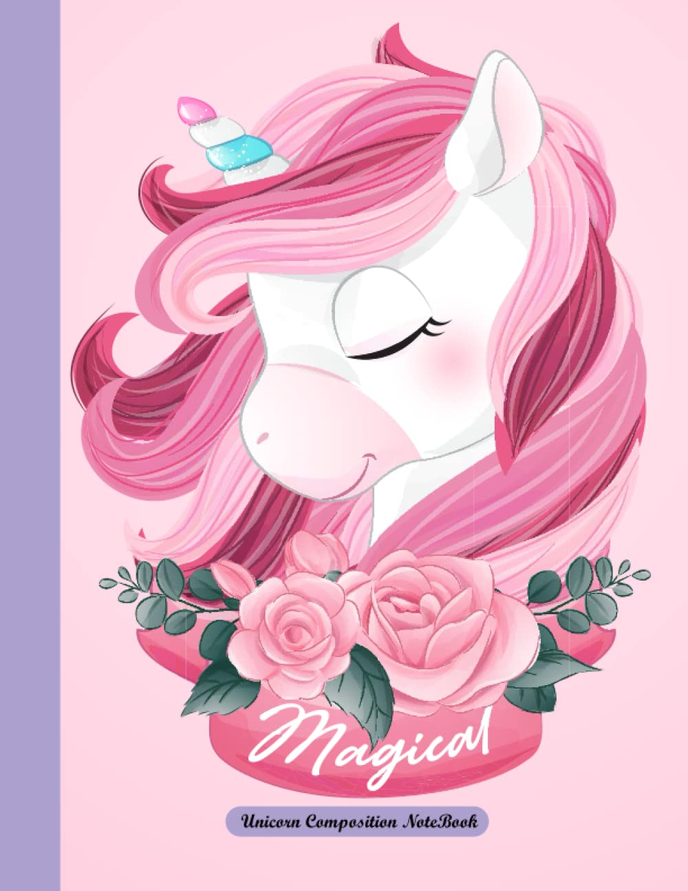 Carnet de notes licorne esthétique avec 120 pages, une idée cadeau pour anniversaire fille