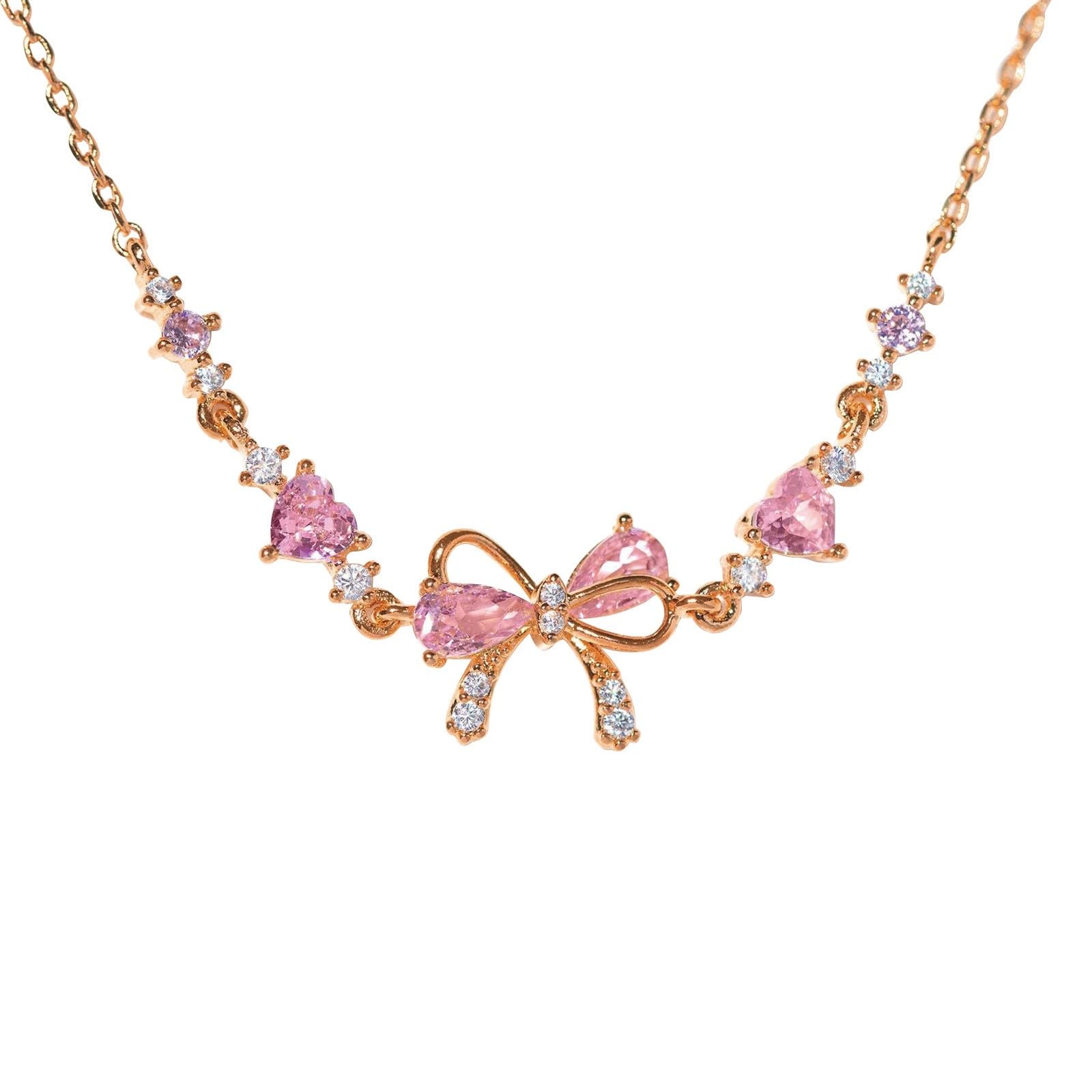 Bow Zircon Bracelet Adjustable Bow Beaded Chain Bracelet Gold Silver Friendship Bracelet Fashion Bracelet For Women