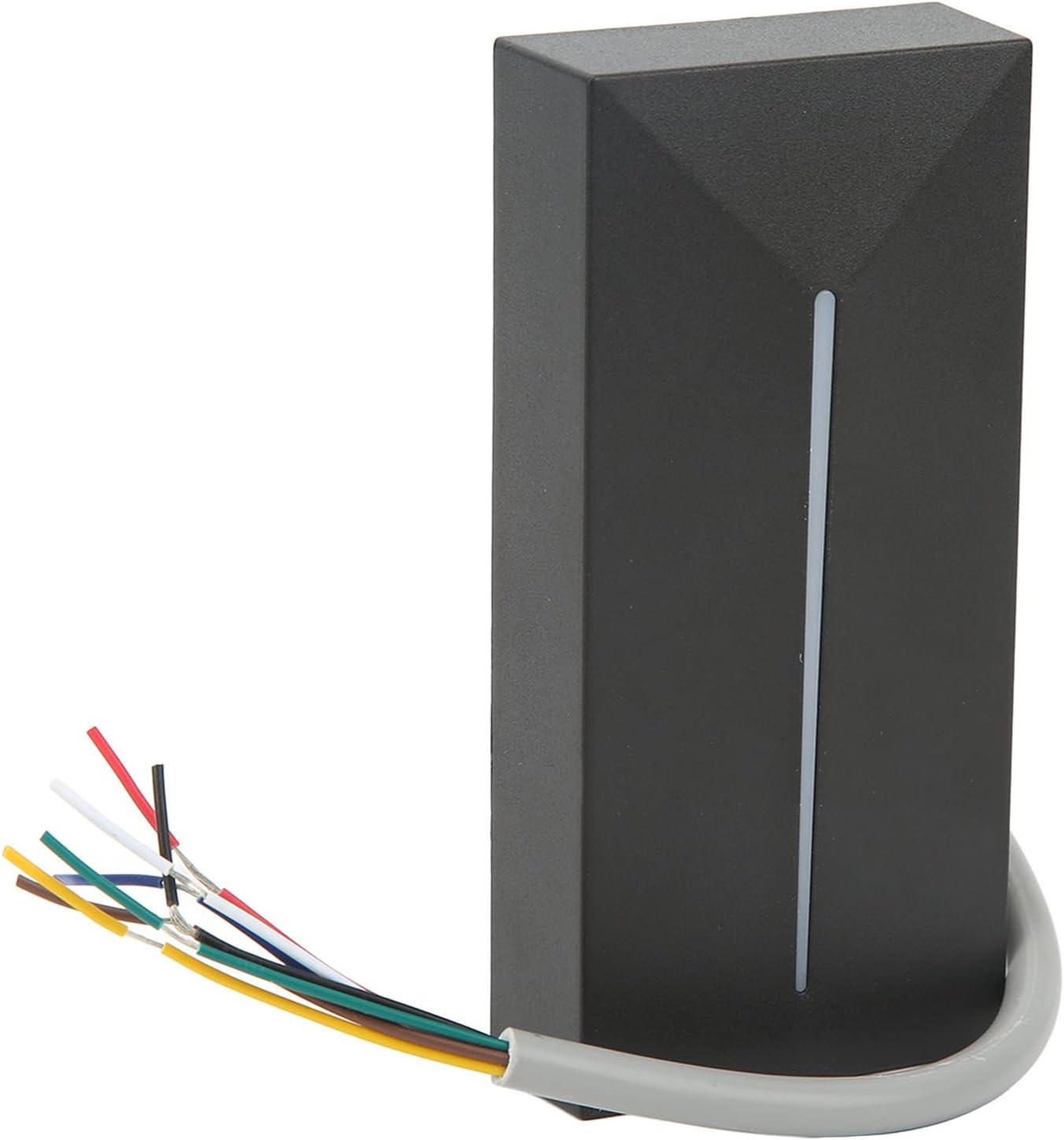 Wiegand 26 34 Access Card Reader IP68 Proximity IC Card Reader with LED Indicators for Door Access Control System Home Office Building ABS Resin 83x41x16mm