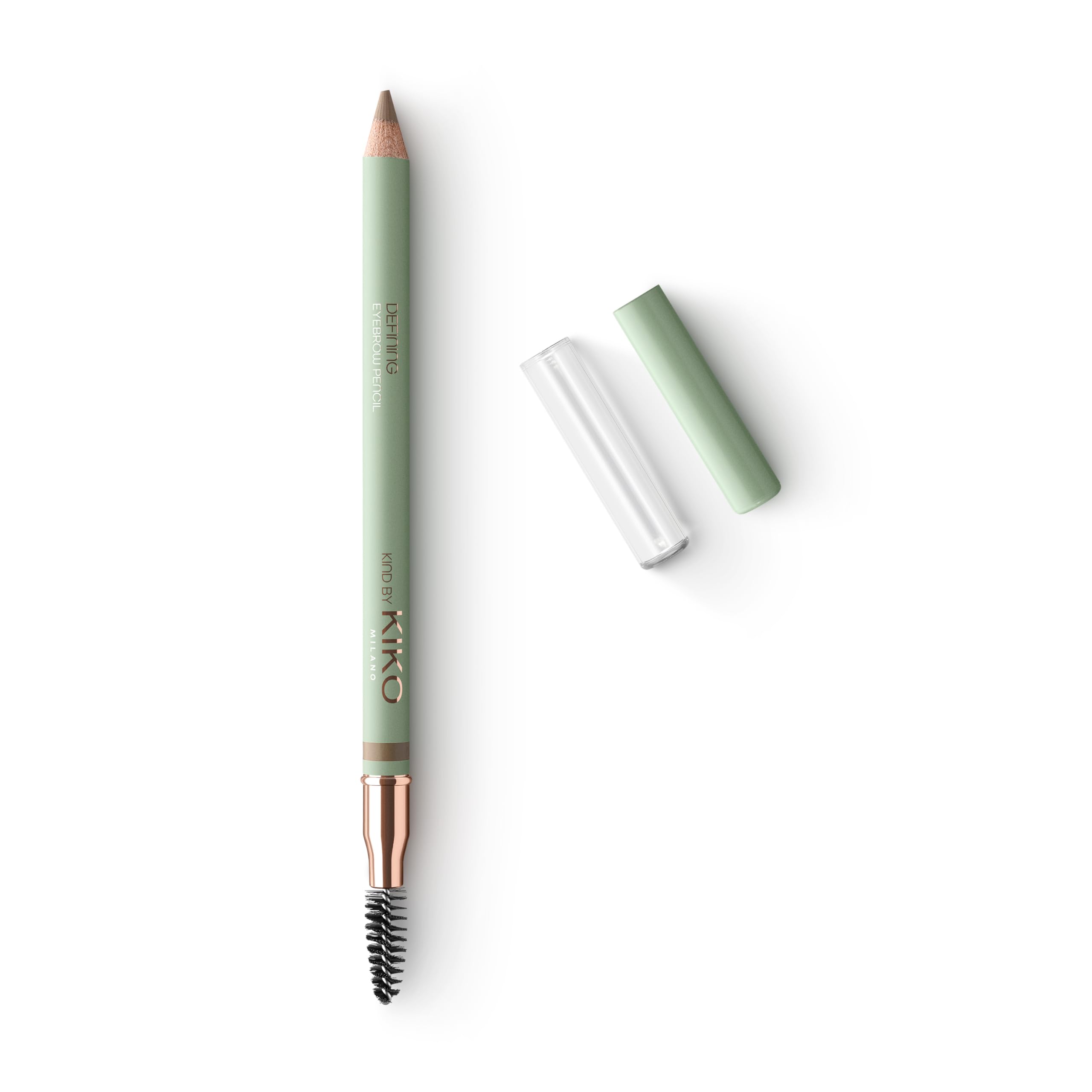 KIKO Milano Kind by KIKO Defining Eyebrow Pencil 01, Eyebrow Pencil With Spoolie