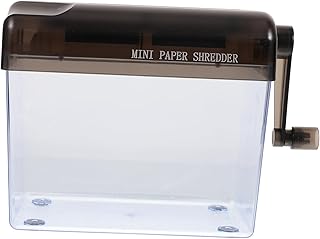 GATHINESS Trituradores Trituradora De Arquivos Acessórios Para Casa Trituradora De Papel Para Uso Doméstico Trituradora De Papel Pequena Mini Acessórios De Mesa Trituradora De Documentos