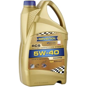 5 liter RAVENOL RCS Racing Competition Synto SAE 5W-40 Engine Oil