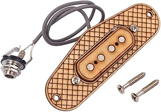 Generic Maple Wood Pickups for Box Guitar String Design Waxed String for Achieving Balanced Tones