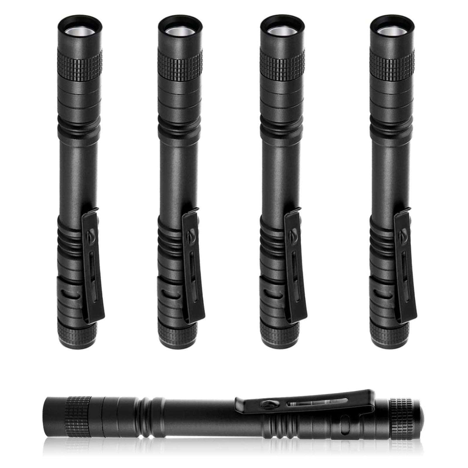 flintronic Taschenlampe LED Mini, LED Taschenlampe, 200 Lumens LED Pen Light, Wasserdicht Taschenlampe Stift Licht für Camping/Wandern/Haushalt(Batterie Nicht Enthalten)