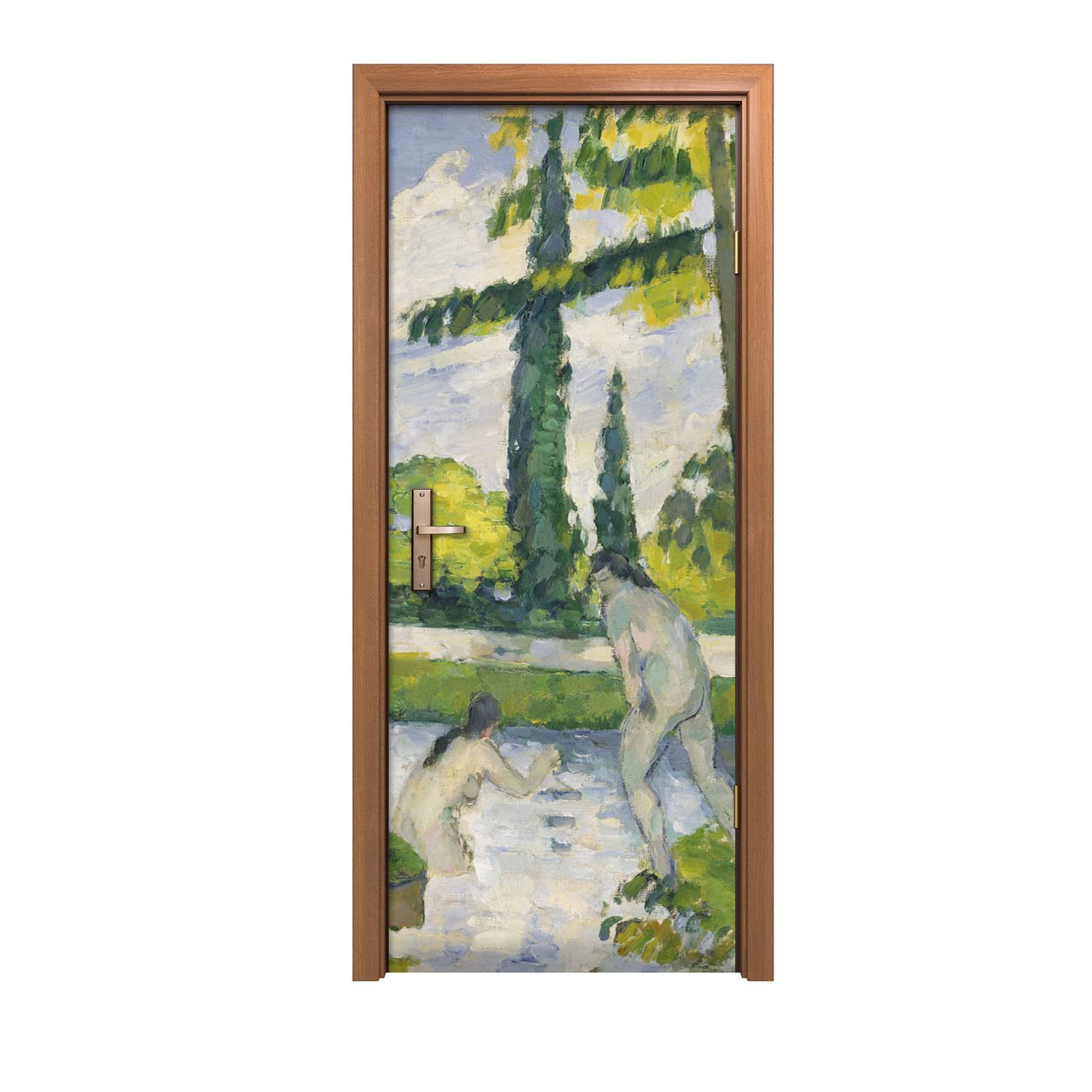 Autocollant de porte 80x200cm pour agrandir une petite pièce Coloray