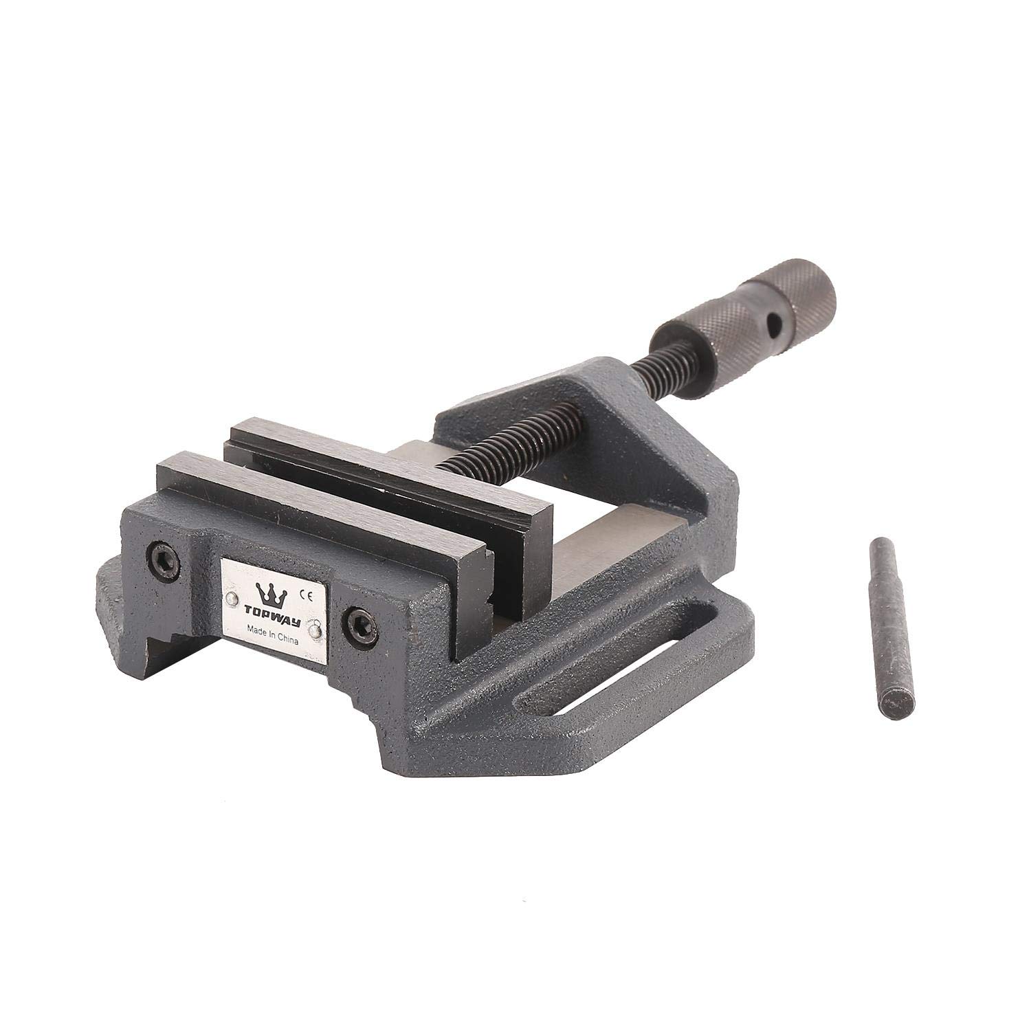 Morsa Per Trapano A Colonna - 100mm, Tipo Tedesco, Ghisa, Ganasce Temprate, Professionale Per Fresatrici - Foto 7