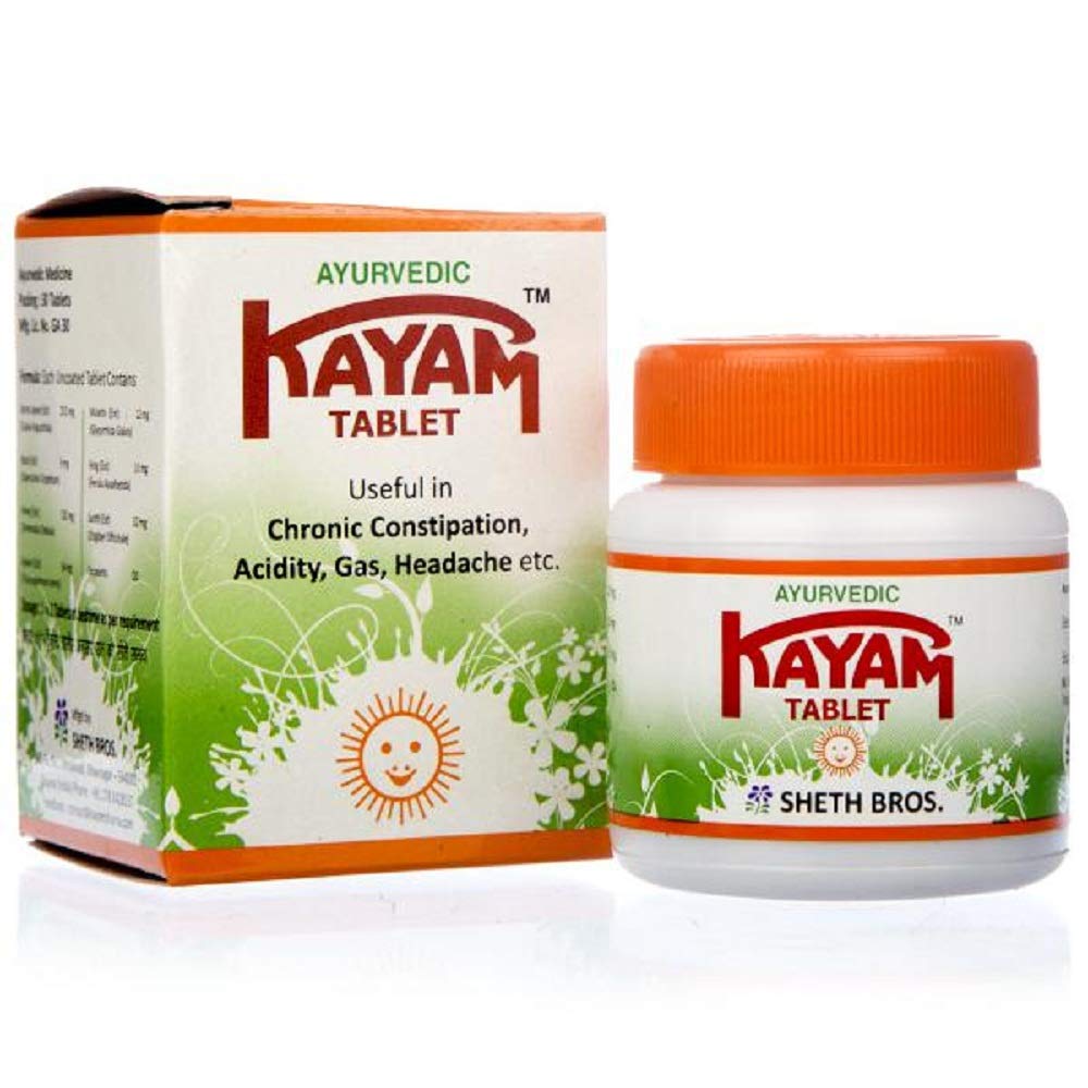 Seth brothers Ayurvedic Kayam Tablet - 30 Tablets PACK OF 6