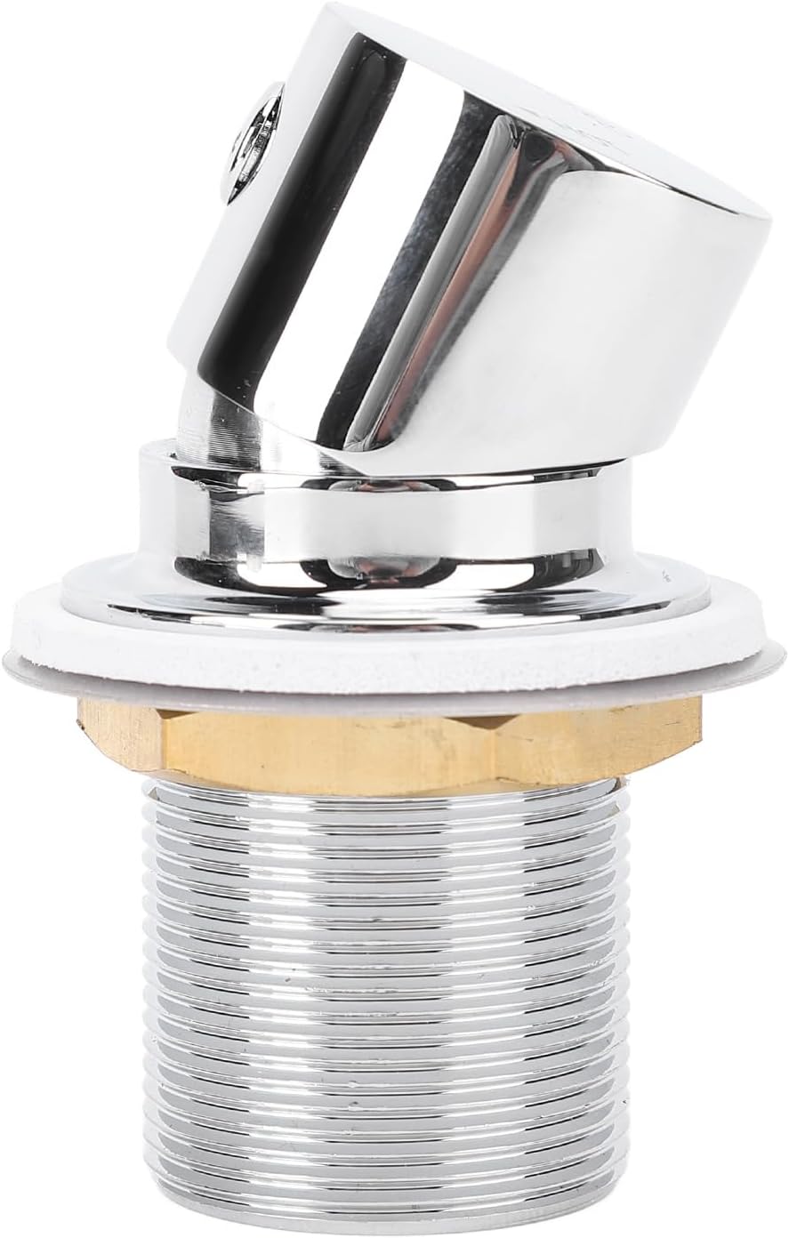 Stainless Steel Shower Mixer Valve for RV, RV Freshwater Hoses Fittings, Hot and Cold Water Mixing Valve Stainless Steel Embedded Shower Mixer with Hose for Motorhomes Yachts