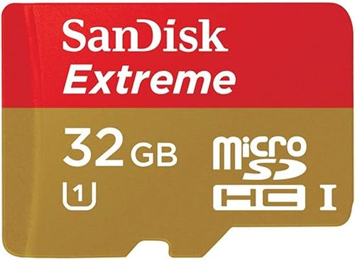 Tarjeta Sandisk Extreme MicroSDHC UHS-I de 32 GB (SDSDQXL-032G-A46A)