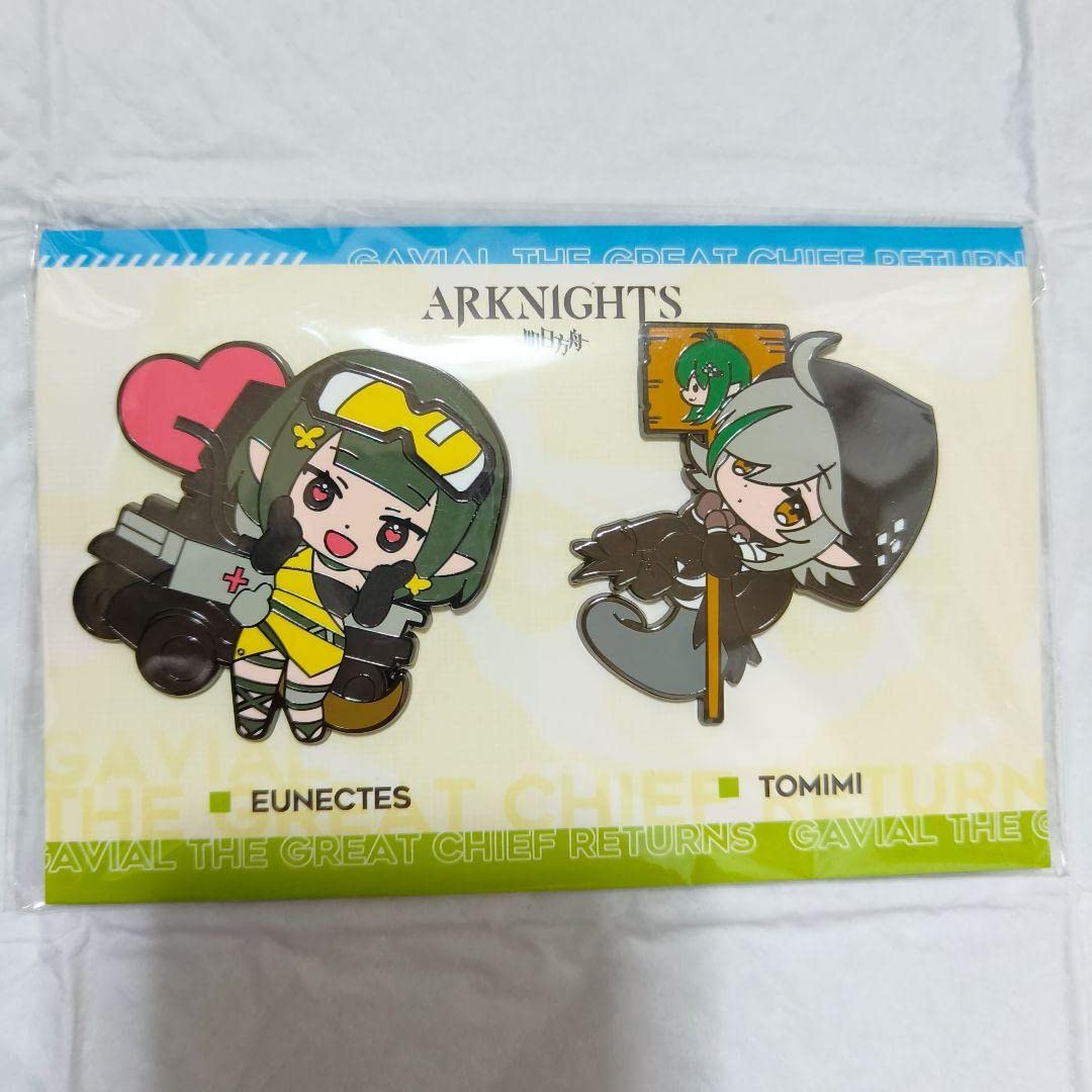 Amazon.co.jp: アークナイツ ユーネクテス トミミ グッズ メタルバッジ