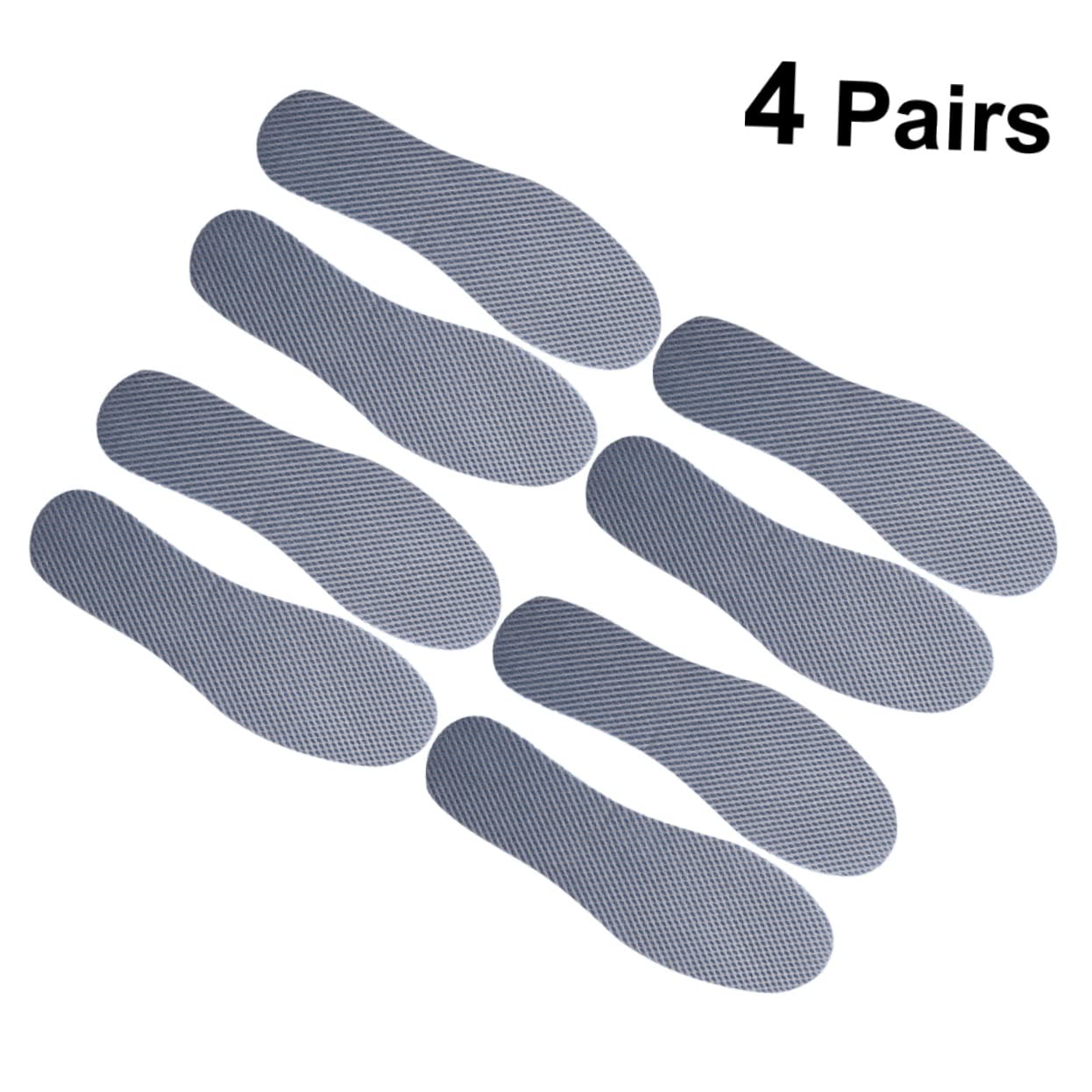 BUTIFULSIC 4 Pairs Absorption Insoles Sports Insoles Shoe Cushion Feet Pads Sports