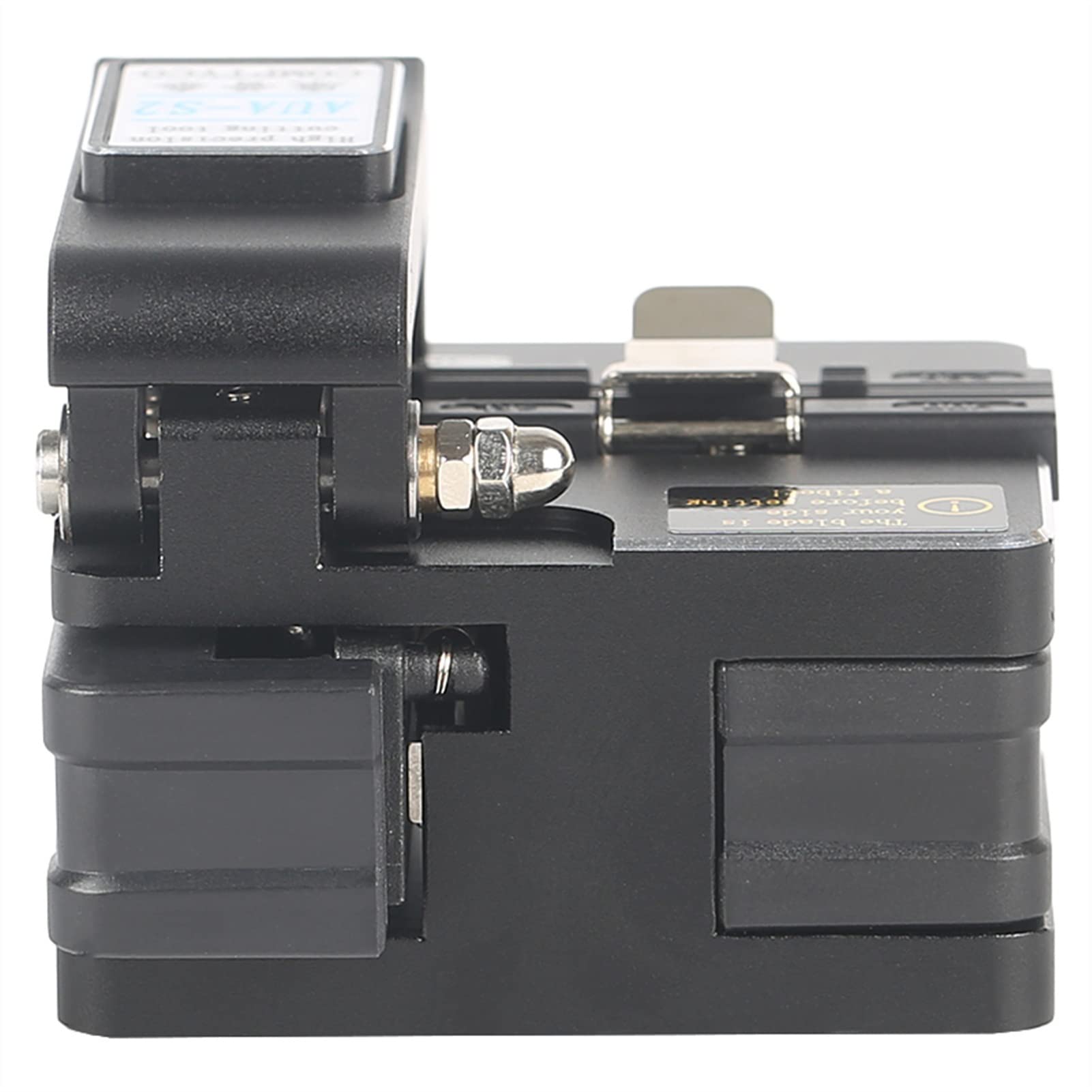 Outil de couperet de fibres, Aua-s2 Machine de découpe de machine de soudure de fibre optique de coupe de fibre optique for envoyer un pack anti-chute Haute précision(1PCS)