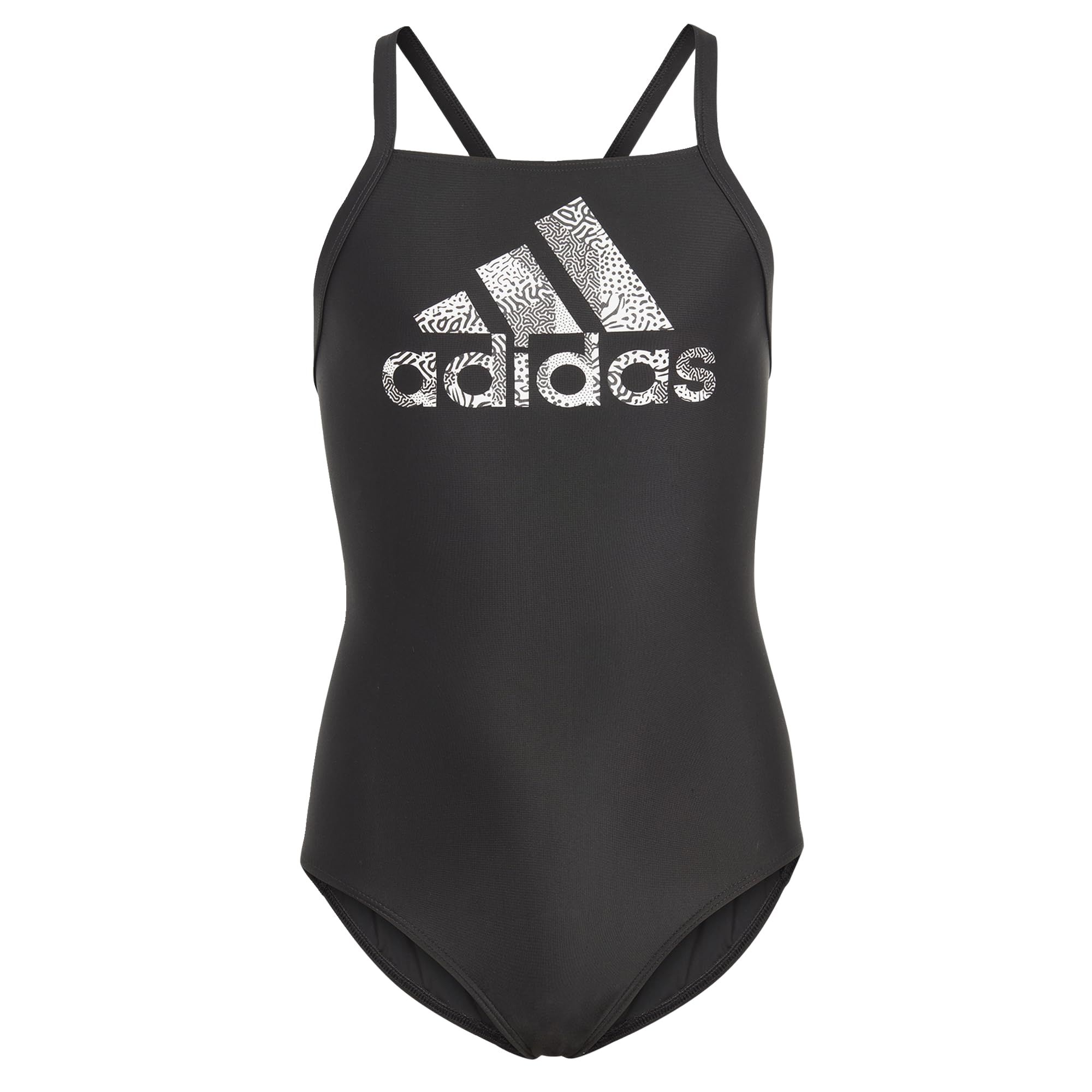 Adidas Big Logo Suit Costume da Nuoto Bambine e Ragazze