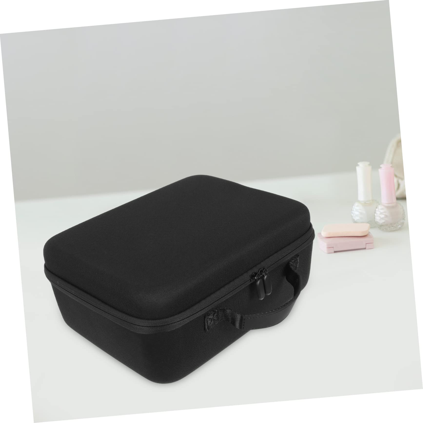 Baluue 2pezzi Asciugacapelli Portatile Design Organizer Per e Protezione Sufficiente Per Phon e Arricciacapelli Accessorio Per e Trasferte