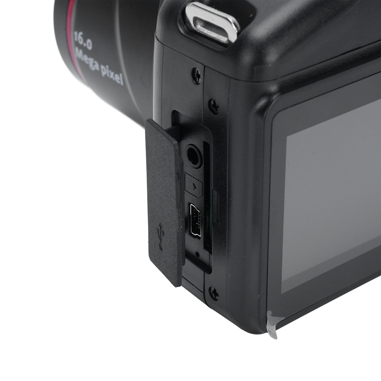 Fotocamera Digitale, Fotocamere 4K per Fotografia e Video, Fotocamera da Vlogging Touch Screen WiFi da 2,4 MP per YouTube con Flash, Hood Lenti, Fotocamere Anteriori e Posteriori