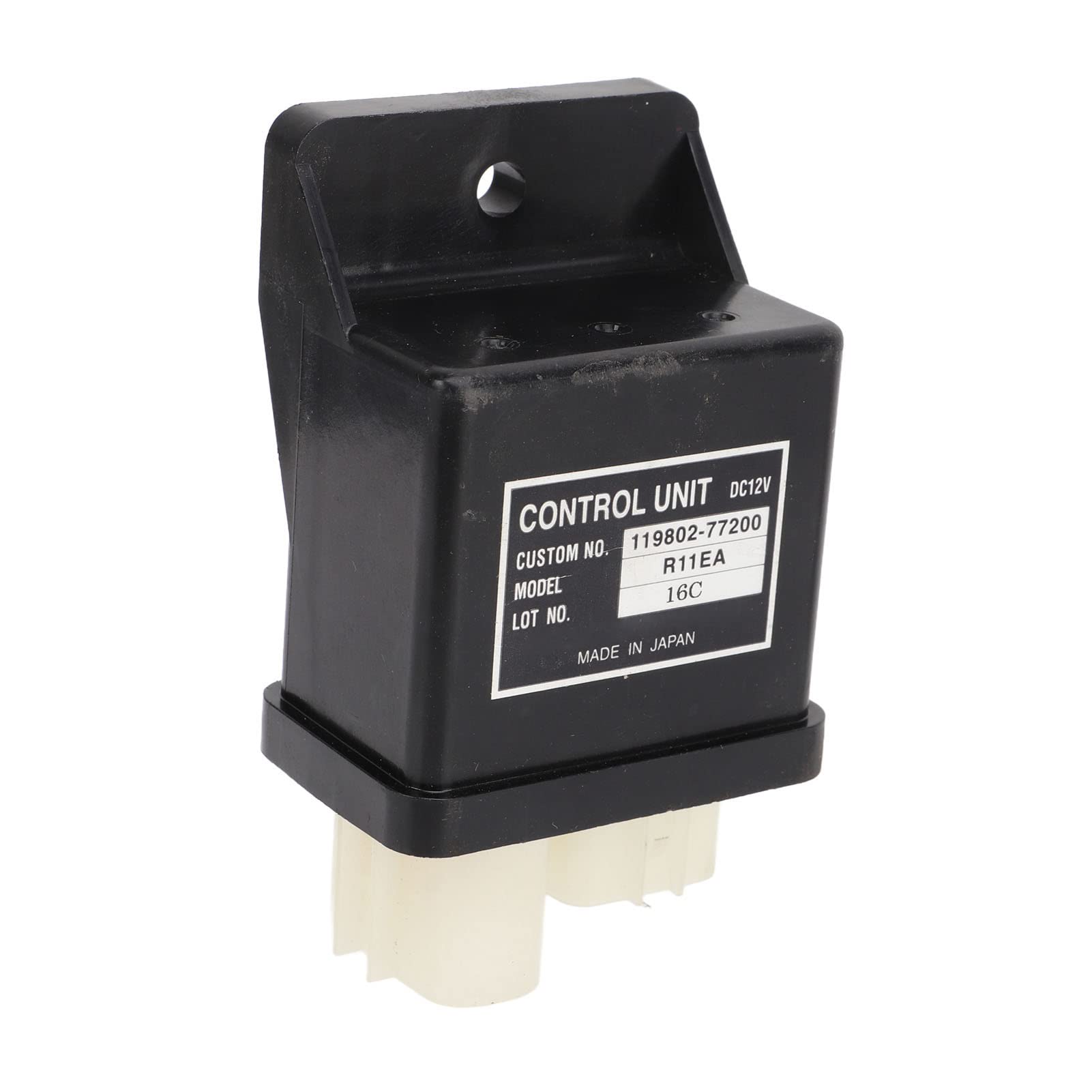 Przekaźnik bezpieczeństwa rozrusznika, DC 12V Wymiana przekaźnika rozrusznika dla R11EA, OEM 119802 77200, odporny na zarysowania, do 17D 27D 35D 50D 17G 26G z łatwą instalacją,