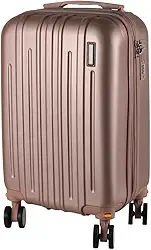 Mala de Bordo em ABS Com 4 Rodas 360 - AeroMalas Chile (Rose)