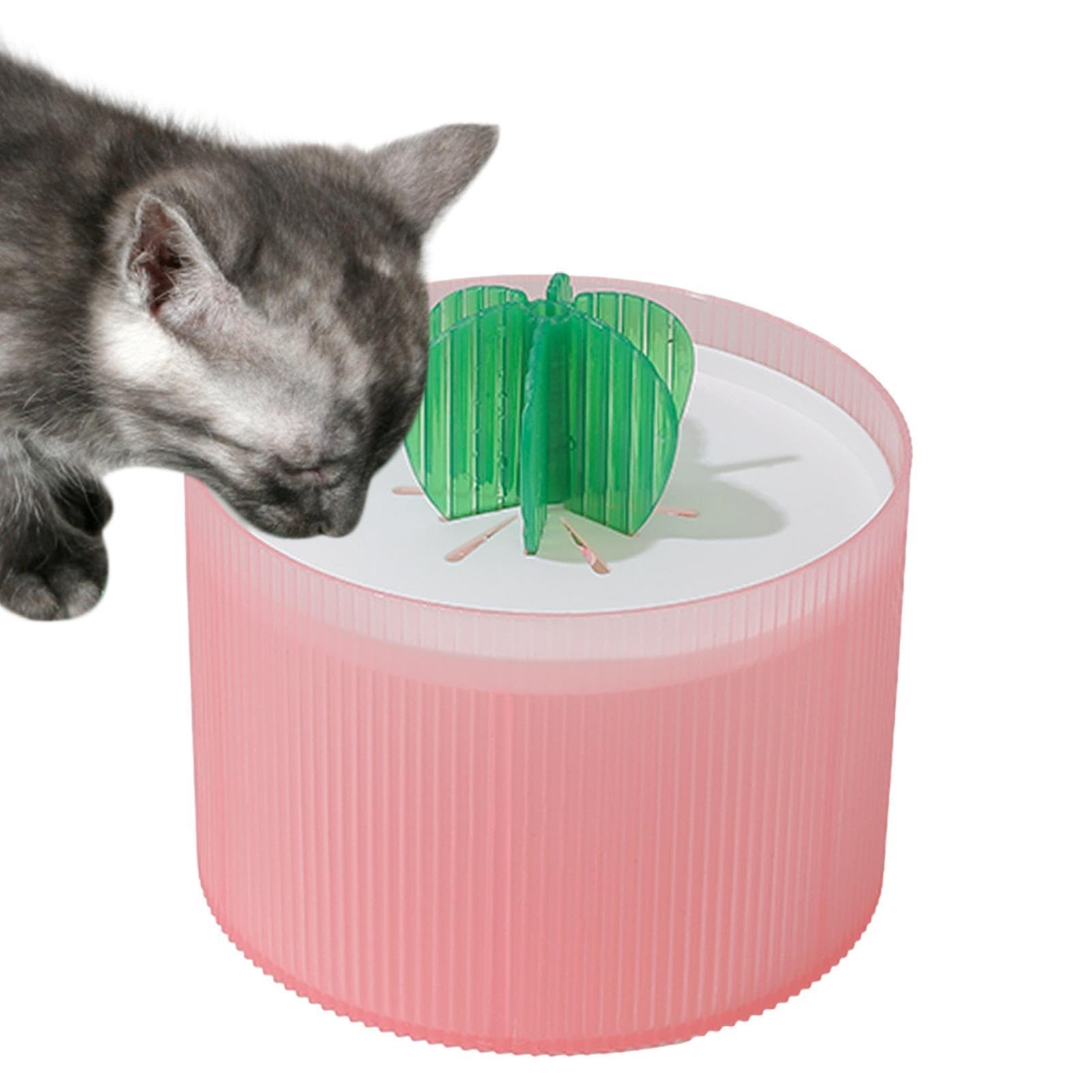 Distributeur d'eau pour chat pour le salon et grand plateau de jardin couvert