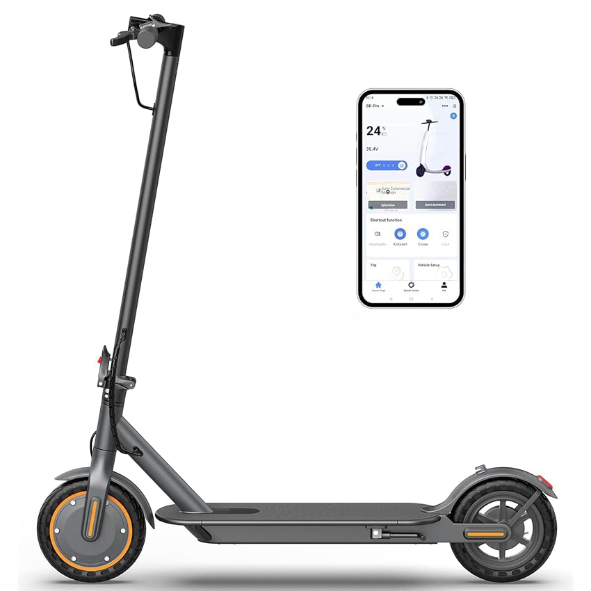 Riceel R30 Monopattino Elettrico con Freccia Direzionale, Scooter elettrico pieghevole,Velocità Fino a 25 Km/h, 20-30Km di Autonomia, 8.5